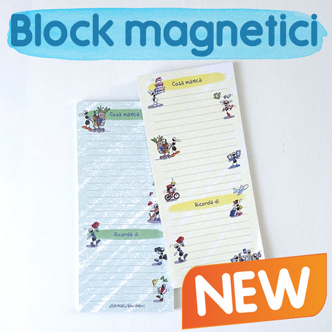 Block Notes Magnetici