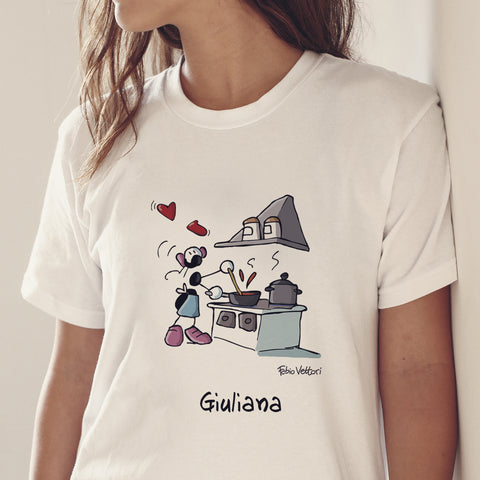 T-Shirt Personalizzata "Cuoca"