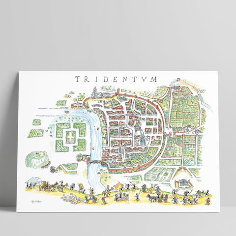 Poster "Tridentum" 35x50cm
