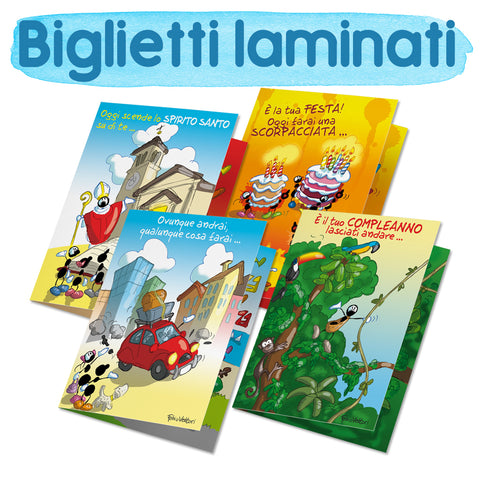 Biglietti laminati