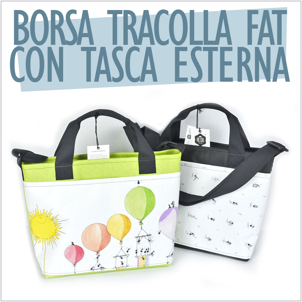 FAT bag with external pocket