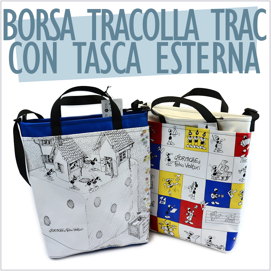 TRAC bag with external pocket