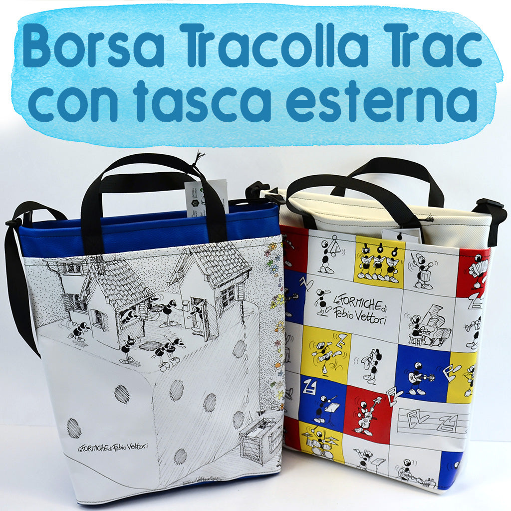 TRAC bag with external pocket