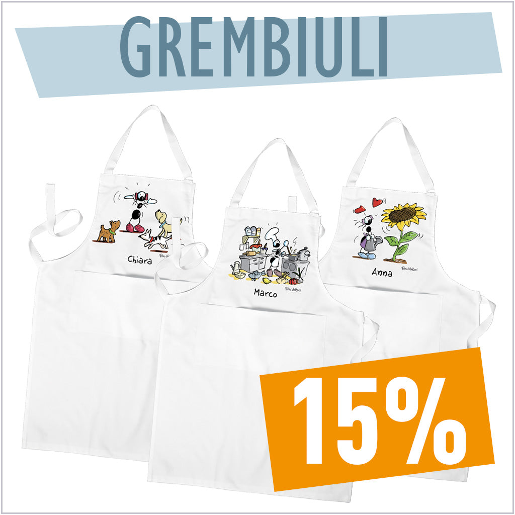 Grembiuli personalizzati