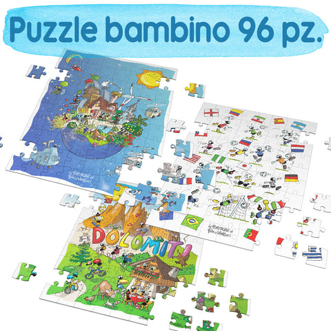 Puzzle bambino 96 pz.