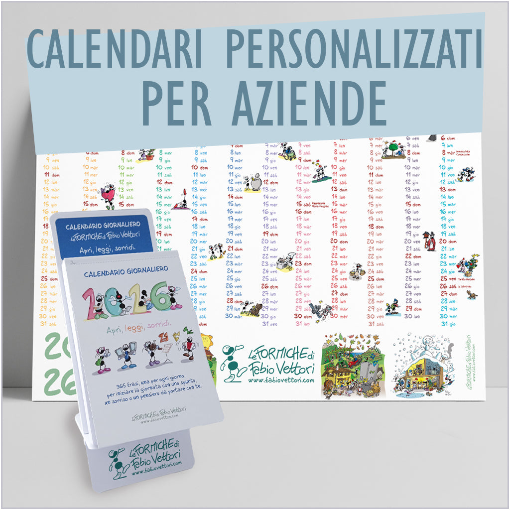 Calendari personalizzati per aziende