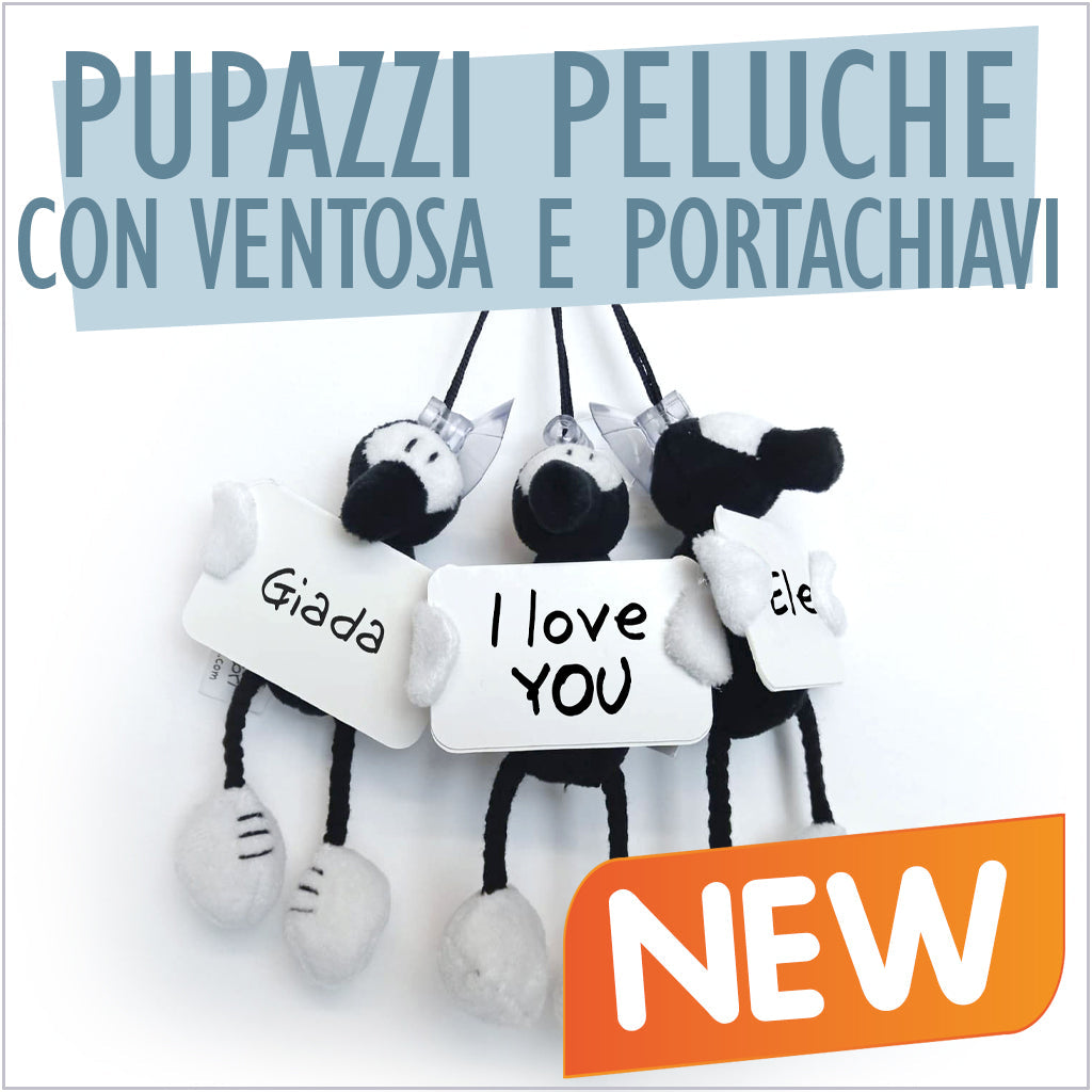 PUPAZZO PELUCHE CON VENTOSA