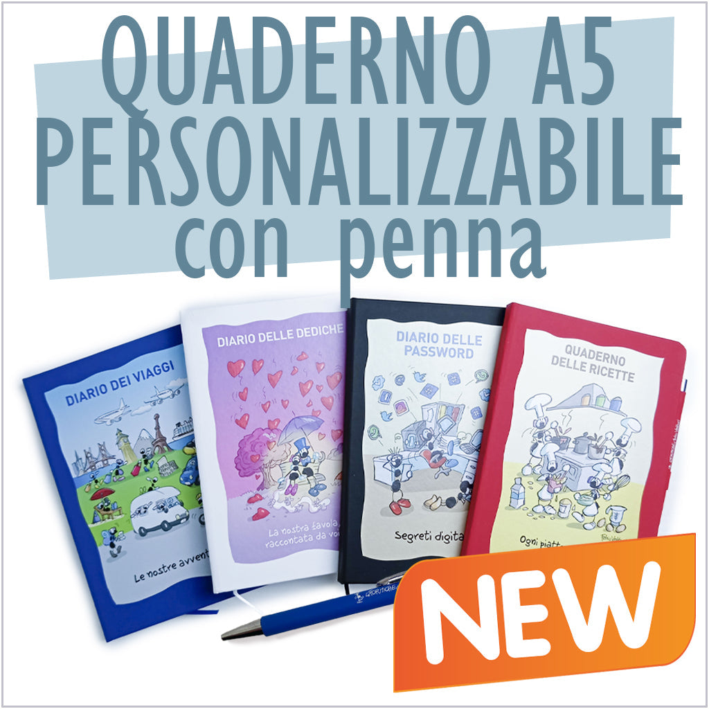 Quaderni A5 Personalizzati