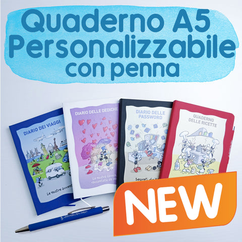 Quaderni A5 Personalizzati
