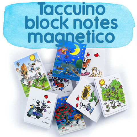 Taccuino block notes magnetico