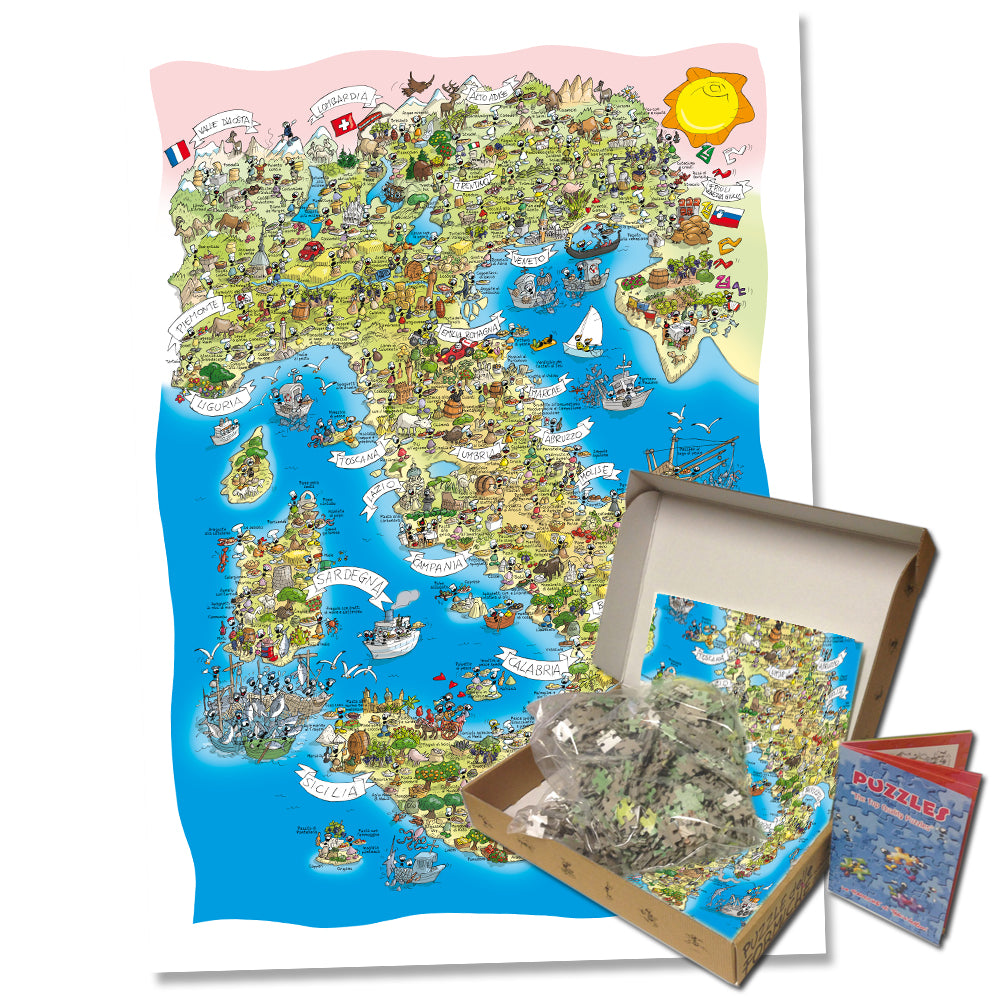 Puzzle "Italy of flavours" 1080 pieces