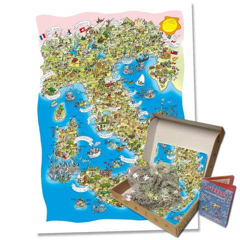 Puzzle "Italia dei sapori" 1080 pezzi