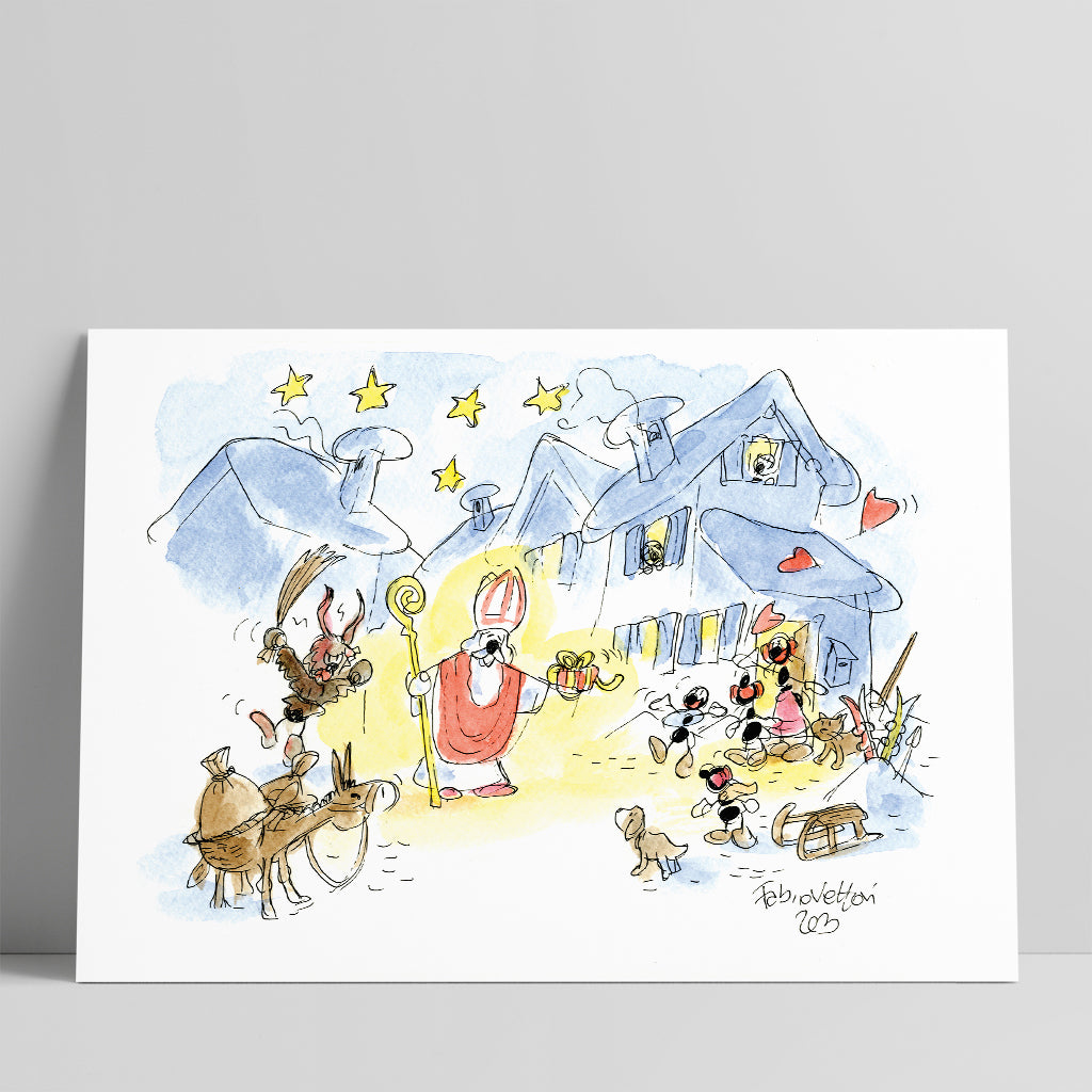 Disegno originale "San Nicola"