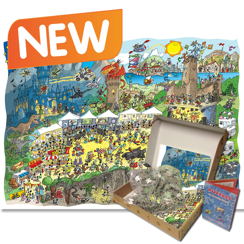 Puzzle "Comics & Games" 1080 pezzi