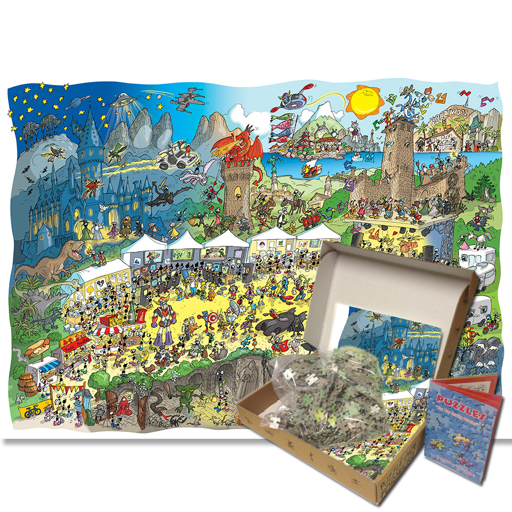 Puzzle "Comics &amp; Games" 1080 pieces