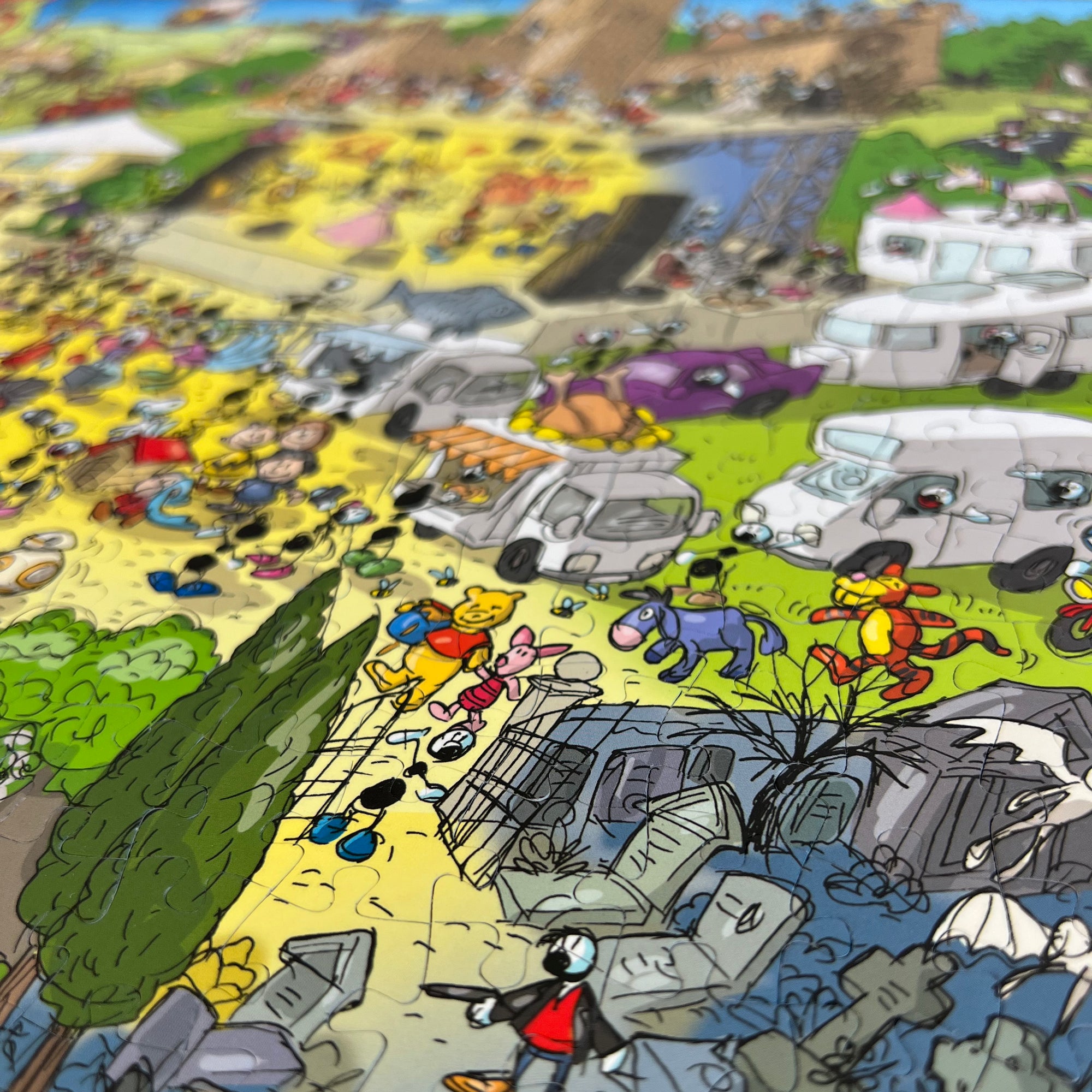 Puzzle "Comics &amp; Games" 1080 pieces