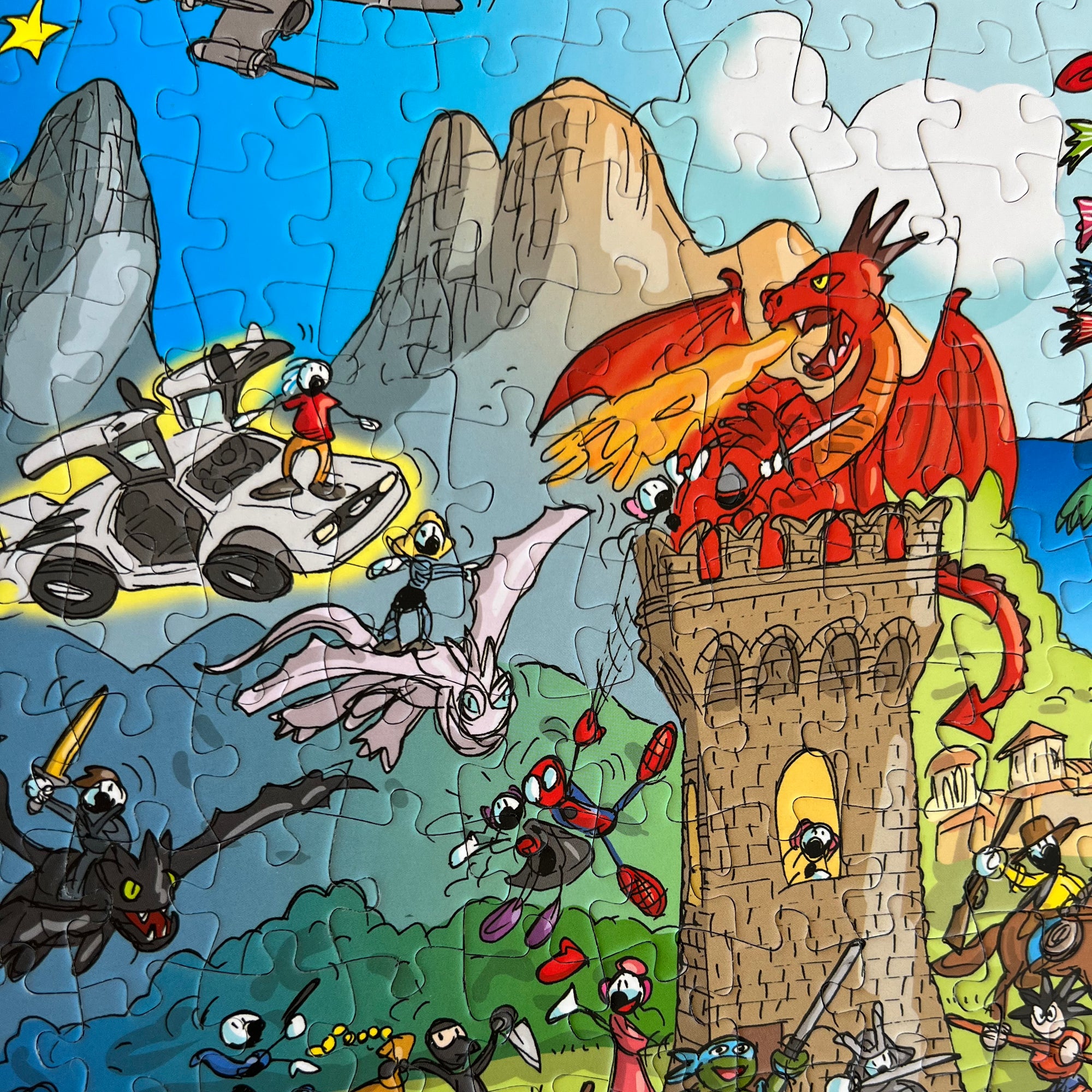 Puzzle "Comics &amp; Games" 1080 pieces