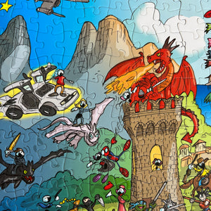 Puzzle "Comics &amp; Games" 1080 pieces