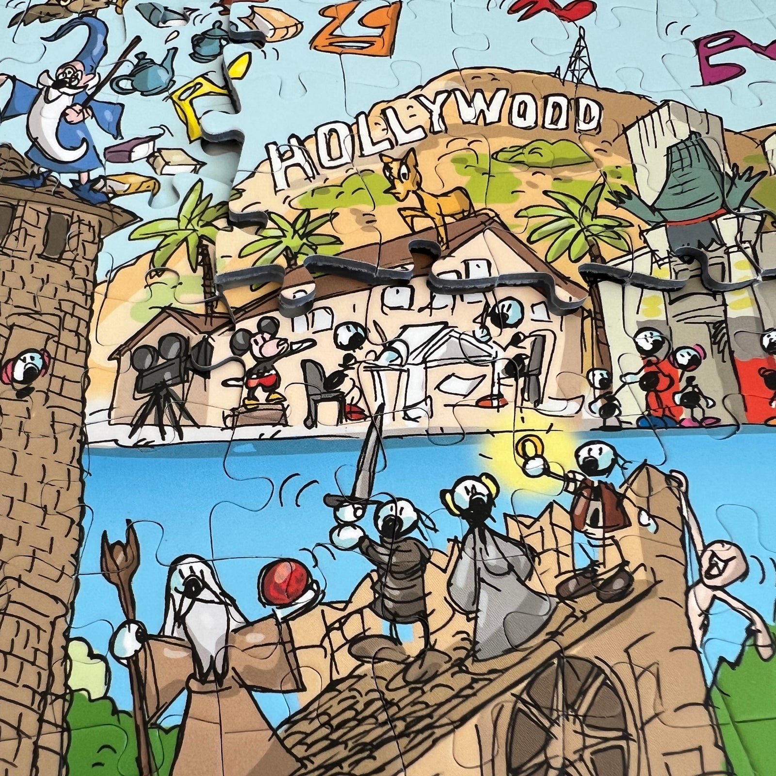 Puzzle "Comics & Games" 1080 pezzi