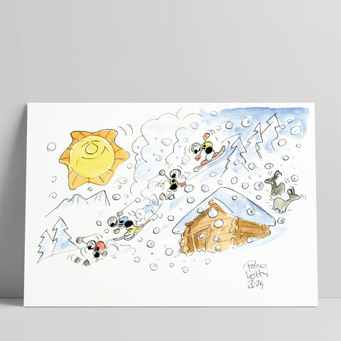 Disegno originale "Neve"