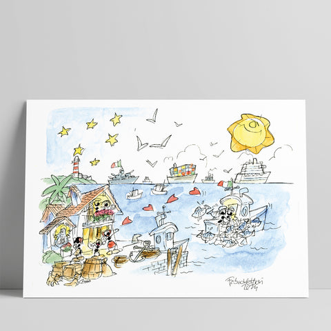 Disegno originale "Mare 2024"