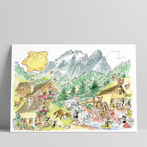 Disegno originale "Marmolada"