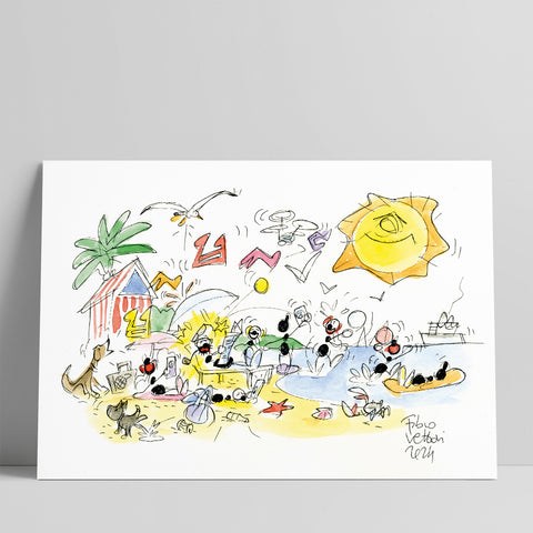 Disegno originale "Spiaggia"