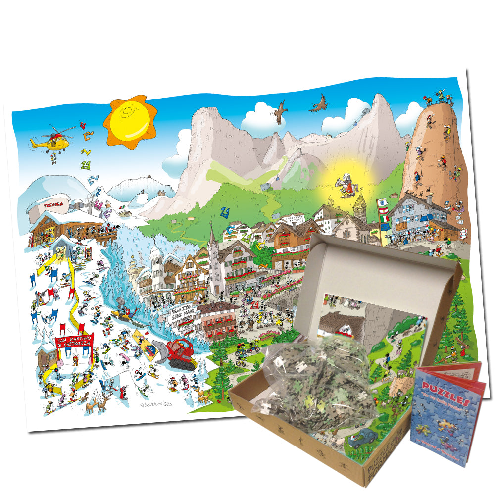 Puzzle "San Martino di Castrozza" 1080 pezzi