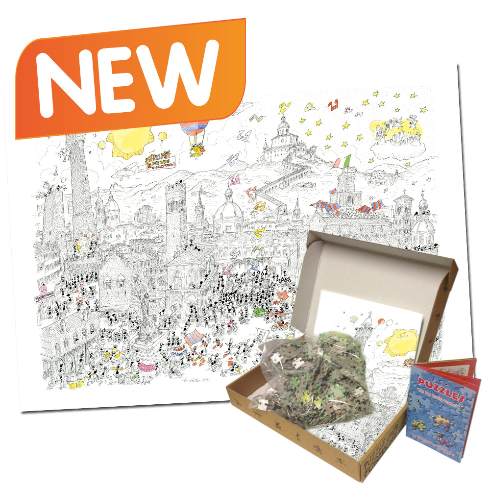 Puzzle "Bologna a colori" 1080 pezzi