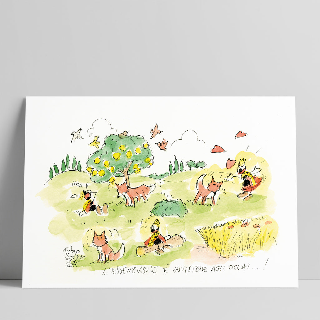 Disegno originale "Il Piccolo Principe"