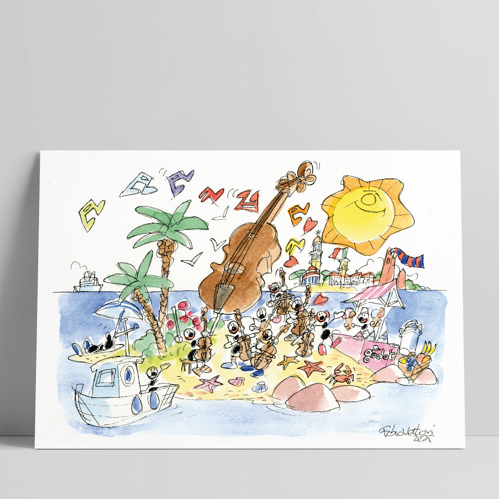 Original drawing "Aladdin"