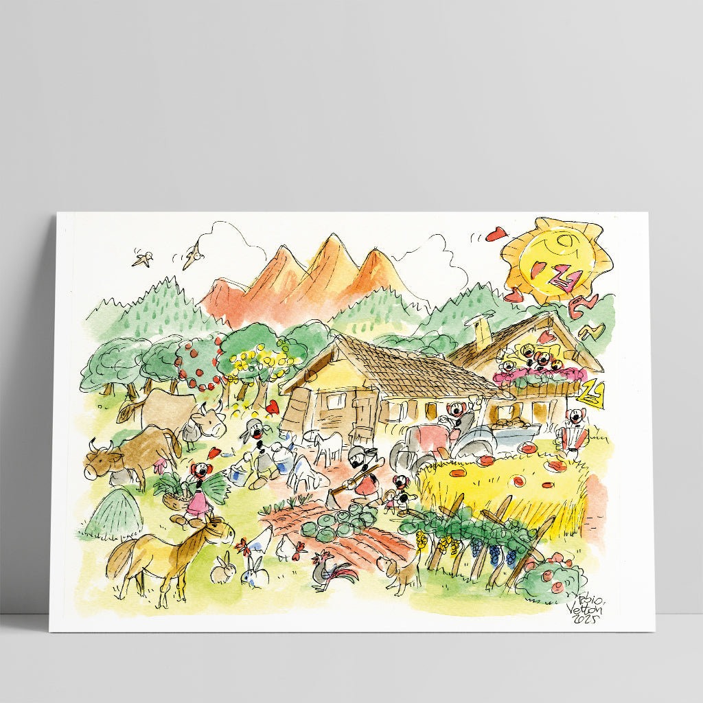 Original drawing "Musicians"