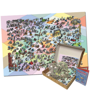 Puzzle "Comics &amp; Games" 1080 pieces