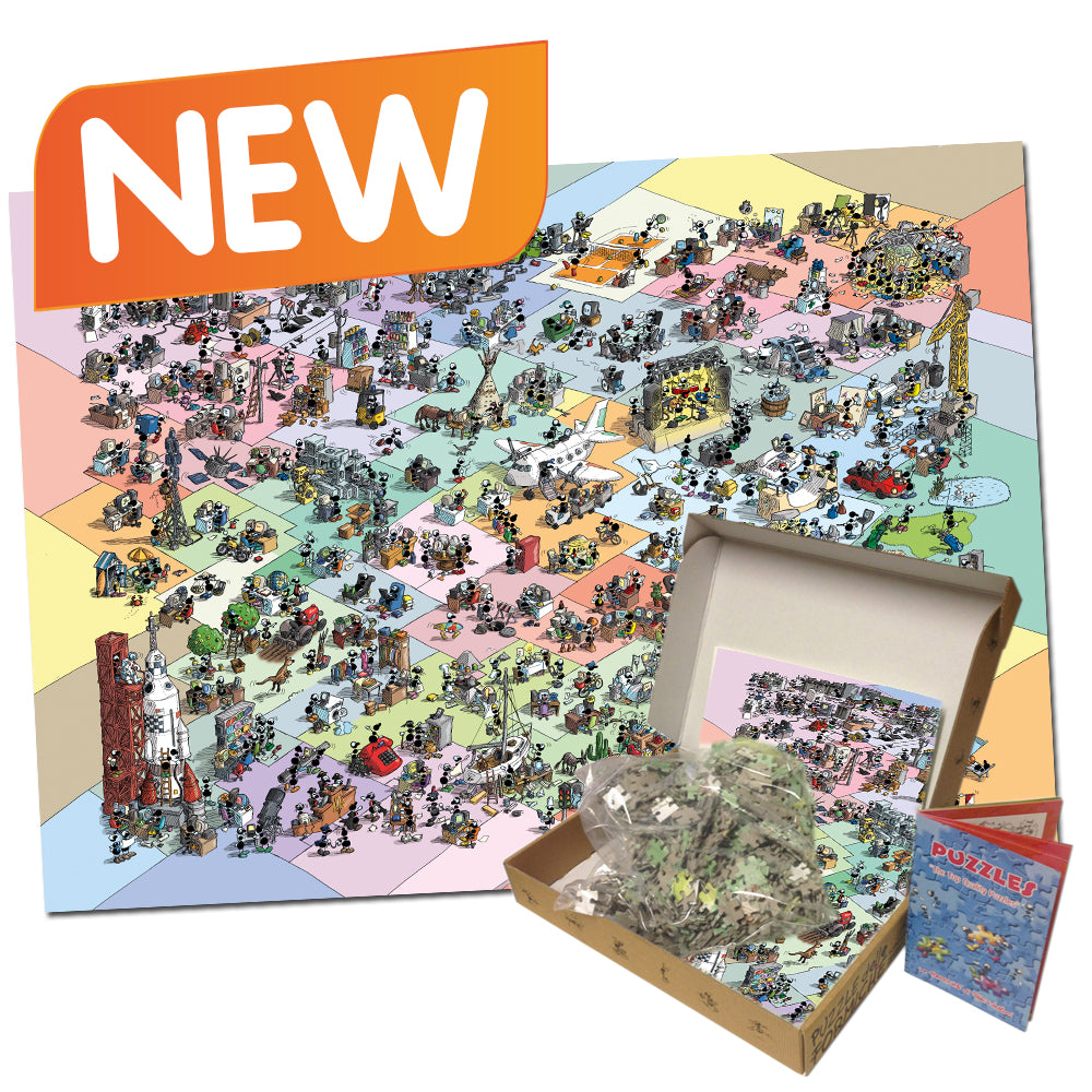 Puzzle "Comics &amp; Games" 1080 pieces