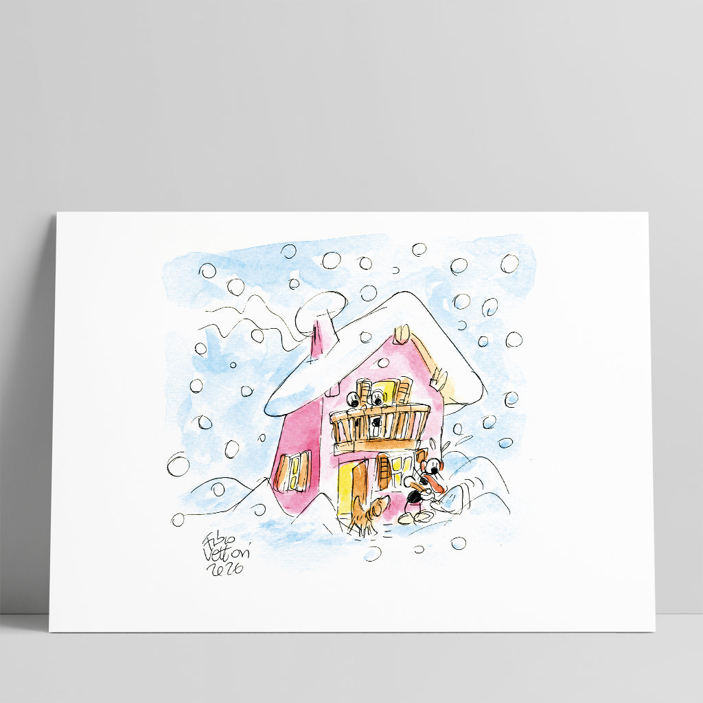 Disegno originale "Calore di Casa"