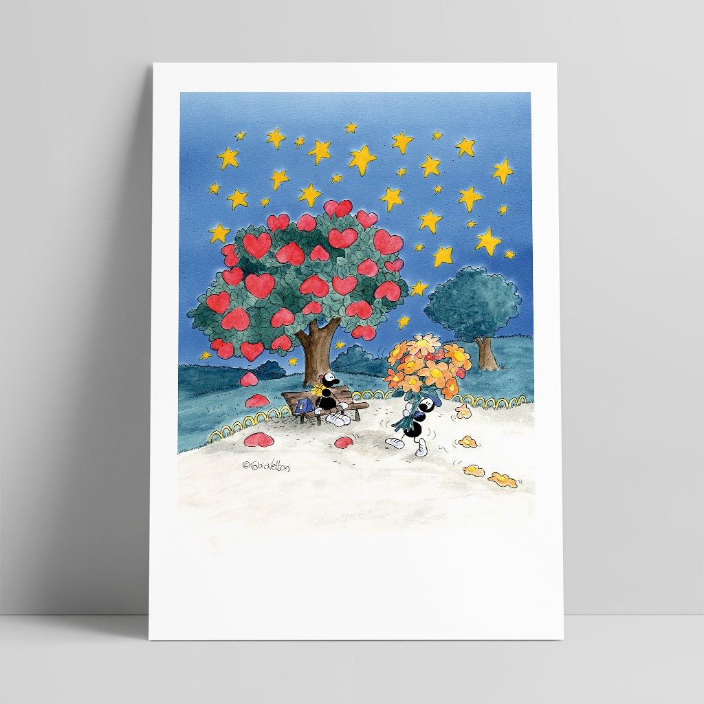 Poster "Tree of lovers" 25x35cm