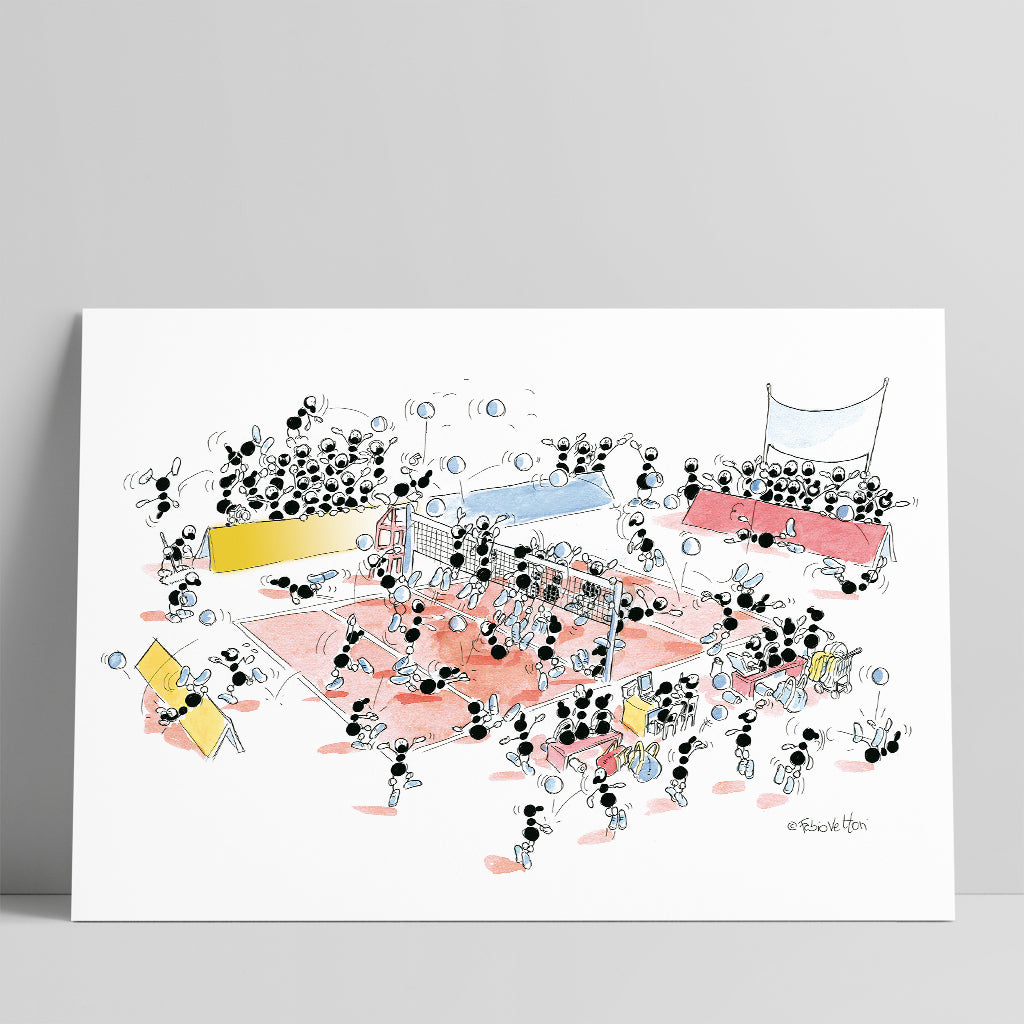 Poster "Volleyball" 25x35cm