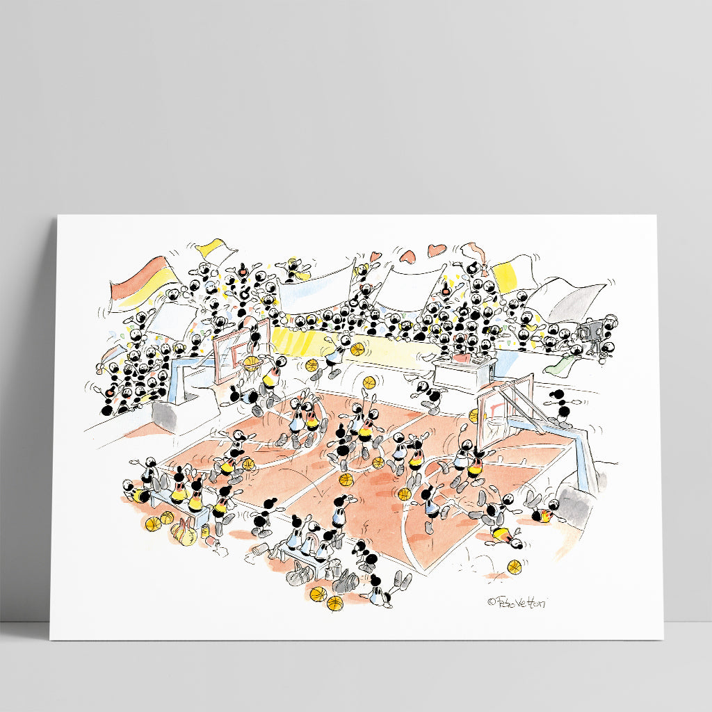Poster "Basketball" 25x35cm
