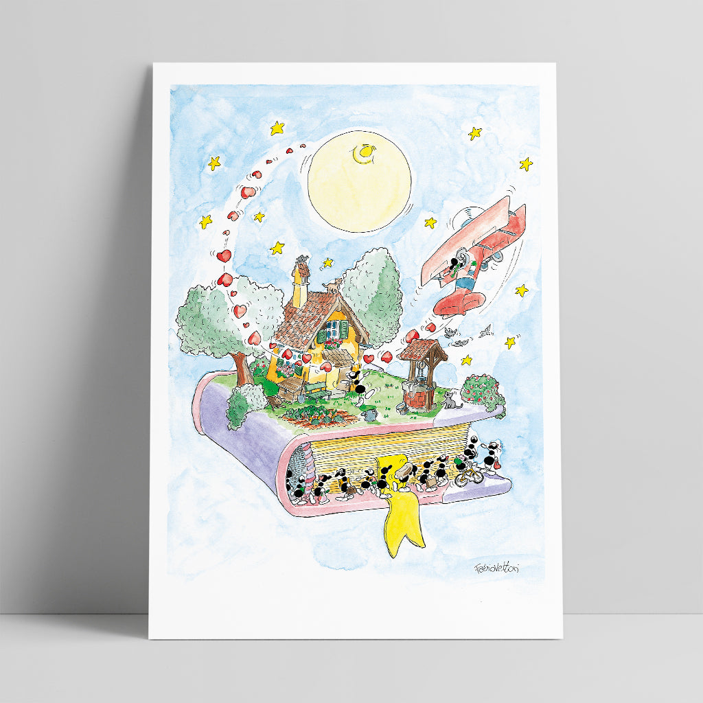 Poster "Libro" 25x35 cm