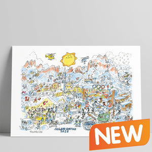 "Volontari Milano-Cortina 2026" 25x35 cm edizione limitata