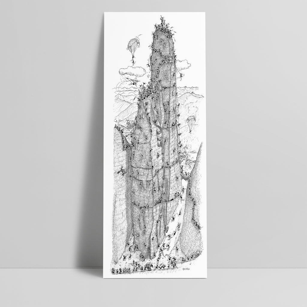 Poster "Campanil Basso" 35x100cm