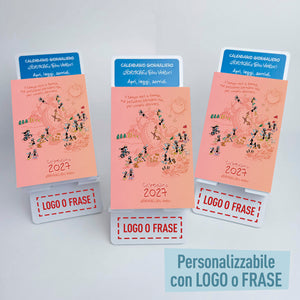 Calendario Giornaliero da tavolo 2027 delle Formiche di Fabio Vettori (FV27G) PERSONALIZZATO