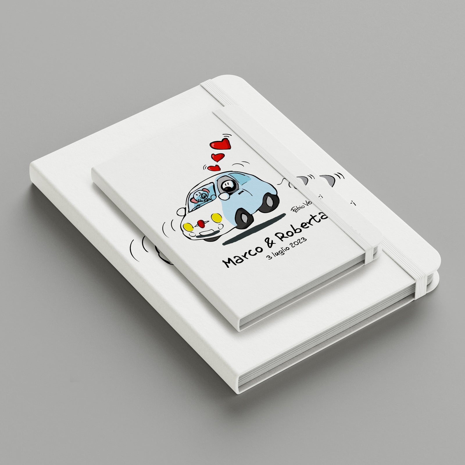 Personalized notebook subject "500"