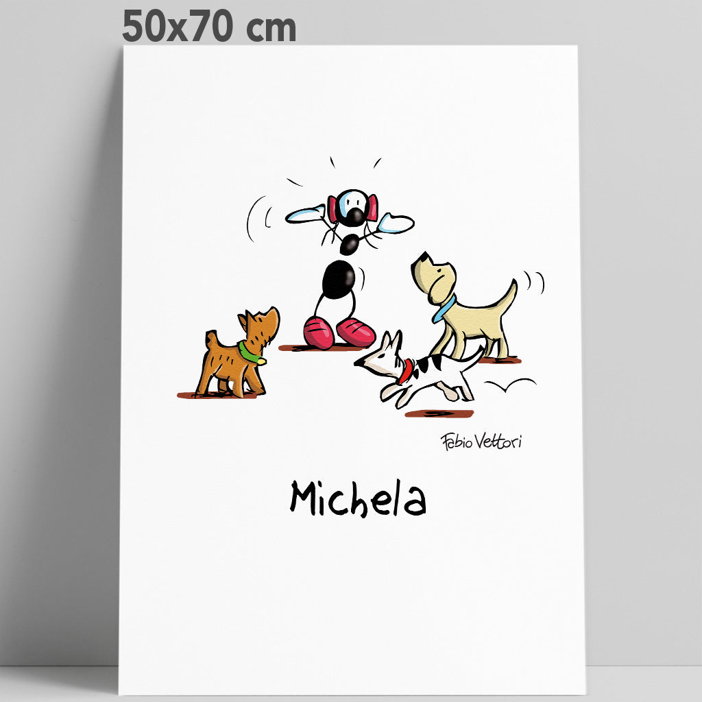 50x70 cm - Femmina