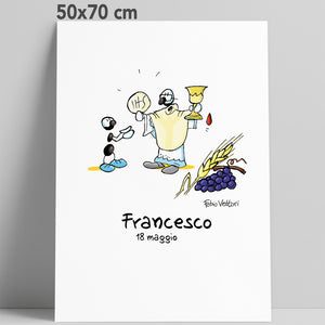 50x70 cm - Maschio