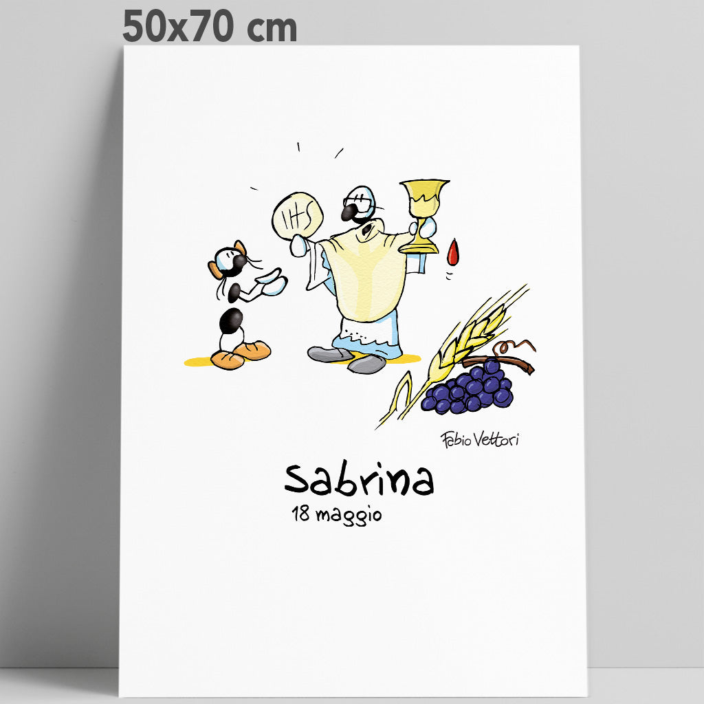 50x70 cm - Femmina