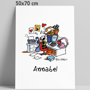 50x70 cm - Femmina