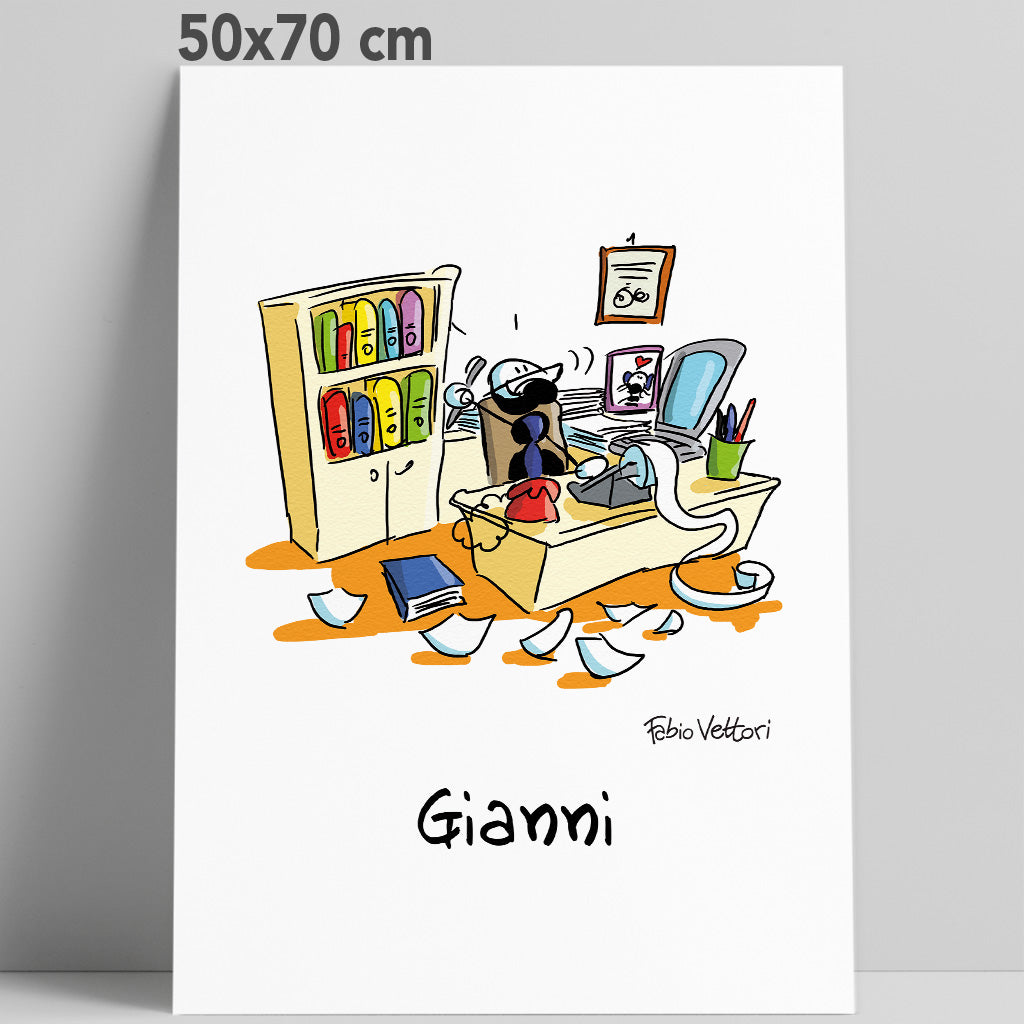 50x70 cm - Maschio