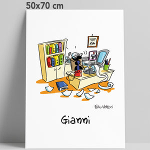 50x70 cm - Maschio
