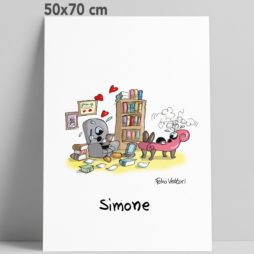 50x70 cm - Maschio